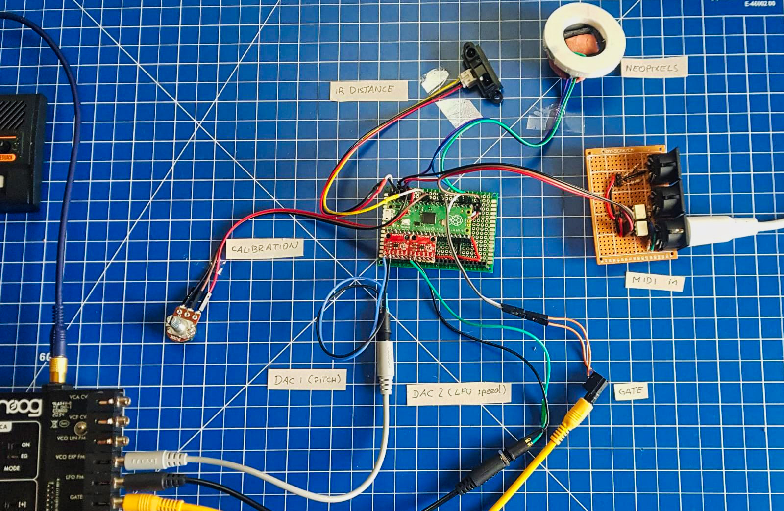A second CV out for the Raspberry Pi Pico MIDI to CV converter